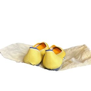 Yellow Rothy’s new in bag